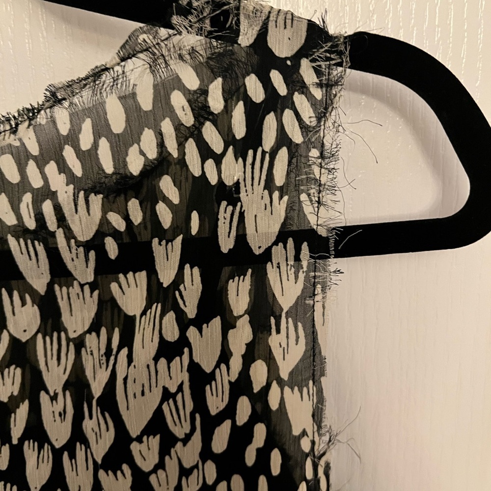 Topshop Monochrome Maxi Dress - Picture 10 of 13